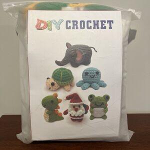 Crochet DIY Kit for Beginners Crochet Gift Complete Set with All Materials